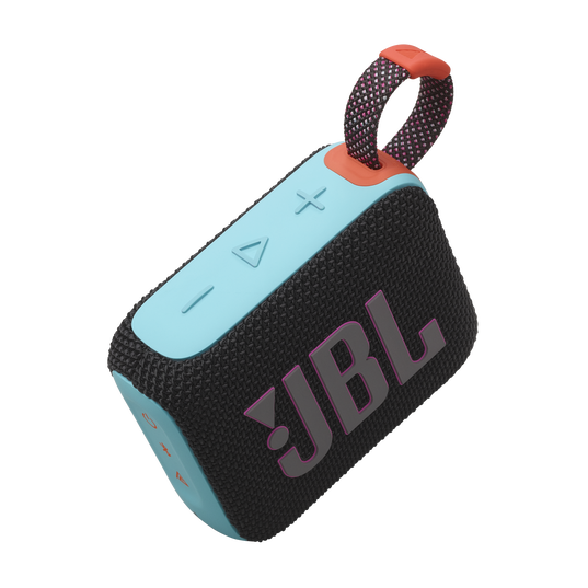 JBL Go 4 - Black and Orange - Ultra-Portable Bluetooth Speaker - Detailshot 3